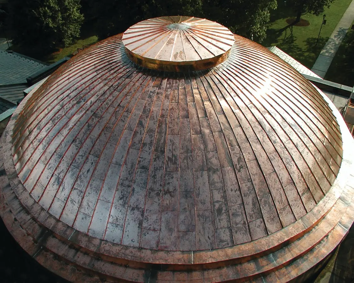 Craftsman Roofing crew installing a new roof in Romulus